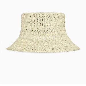 NWT Straw Bucket Hat